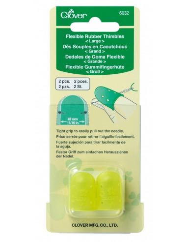 Flexible Rubber Thimble Large