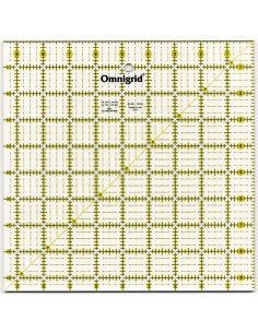 Linijka calowa Omnigrid kwadratowa 9,5in