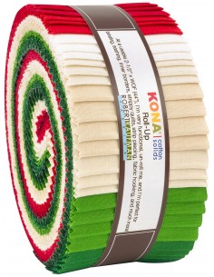 Jelly Roll Kona Christmas Holiday Palette 40 szt.