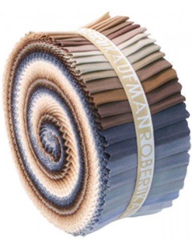 Jelly Roll Kona Cotton Solids Neutrals Palette 41 szt.
