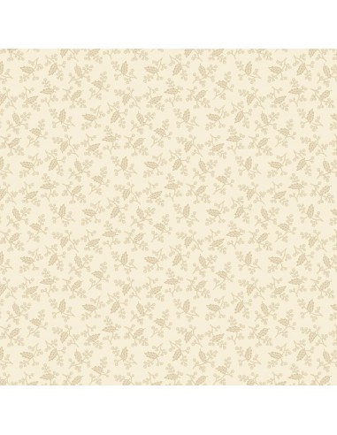 Beige Bayberry cotton fabric