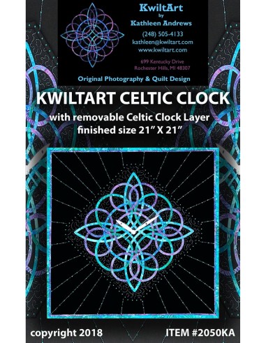 Wykrój Celtic Clock