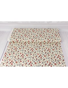 Tkanina bawełniana Cream Flowery 2
