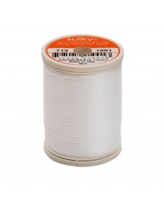 Nici do pikowania 12wt bawełniane Bright White 300 m białe