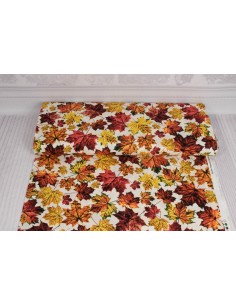 Tkanina bawełniana Multi Fall Leaves 2
