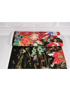 Panel bawełniany Multi Geisha Metallic 2 gat. 2