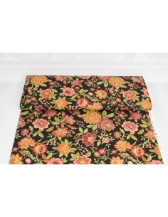 Black Lady J cotton fabric 2