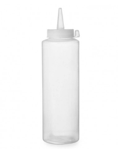 Transparent plastic bottle 0,2 l
