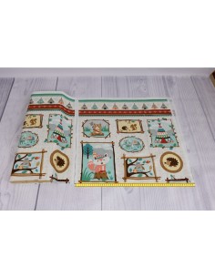 Panel kocykowy Camp-A-Long-Critters 2