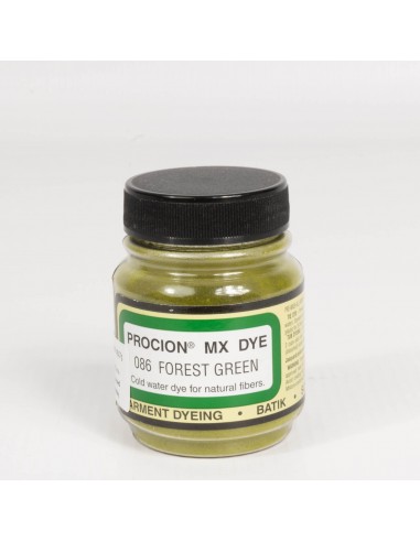 Barwnik do tkanin Procion MX Forest Green zielony 086