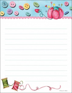 Sewing Memo Pads