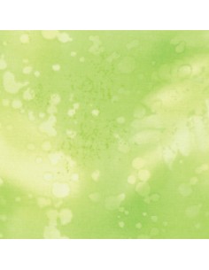 Coupon 13x110 cm Peridot Fossil Fern cotton fabric