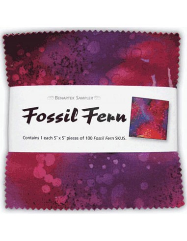 Charm pack Fossil Fern 100 szt.