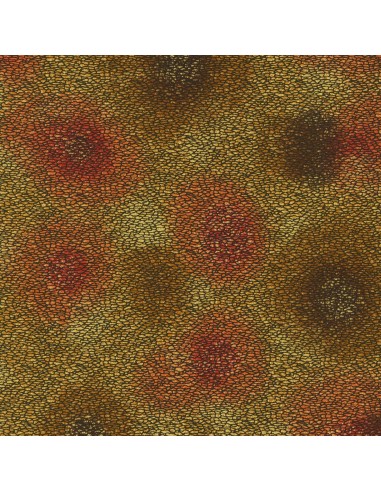 Tkanina bawełniana Copper Texture Metallic
