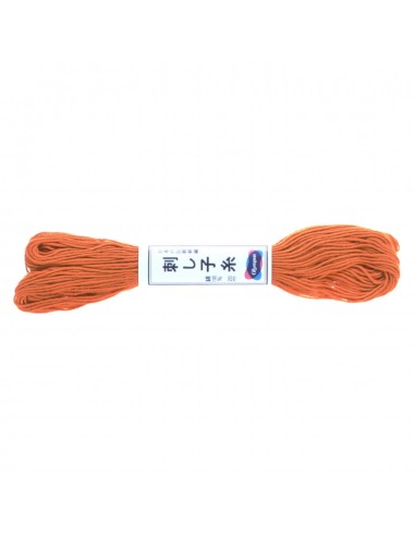 Olympus Sashiko Thread 22yd Carrot Orange