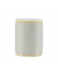 Nici Razzle Dazzle 8wt metalik Icicles białe