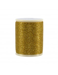 Razzle Dazzle Polyester Metallic Thread 8wt 110yds Gold...