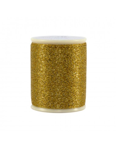 Razzle Dazzle Polyester Metallic Thread 8wt 110yds Gold Nugget