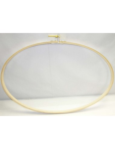 Quilting / Embroidery Hoop Wood 16in x 27in Oval