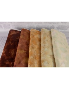 Aurora Fossil Fern cotton fabric 2