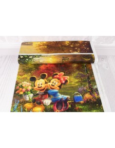 Panel bawełniany Mickey & Minnie Central Park 2