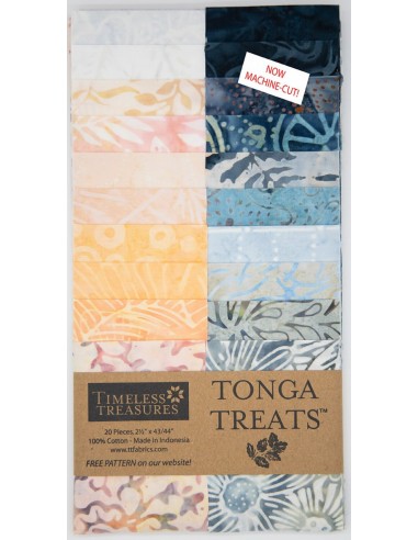 Jelly Roll Tonga Batik Horizon 20 pasków