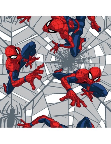 Tkanina bawełniana Marvel Spiderman Web Crawler