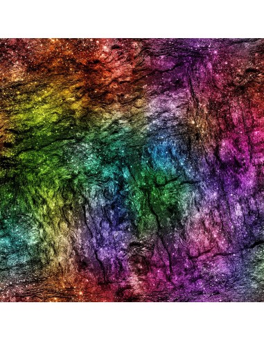 Kupon 23x110 cm tkanina bawełniana Multi Radical Rainbow