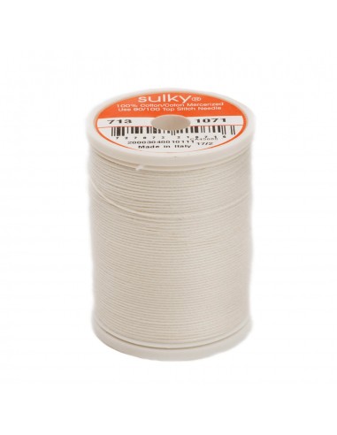Cotton thread 12wt 300m Off White