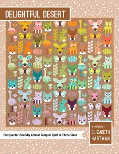 Wykrój na quilt Delightful Desert