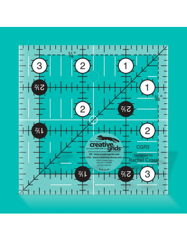 Linijka kwadratowa Creative Grids 3.5in x 3.5in