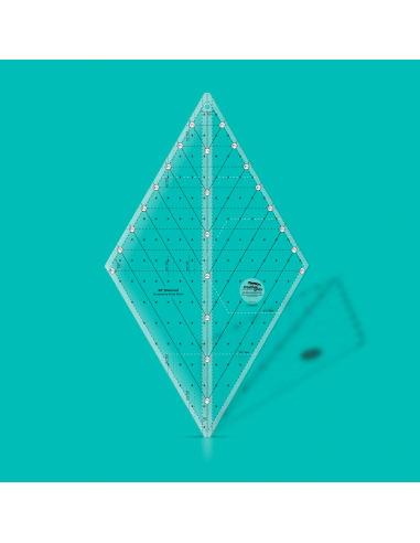 Linijka romb Creative Grids 60° Diamond Ruler 8.5in
