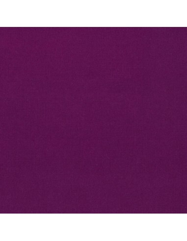 Cotton fabric solid Kona Berry violet