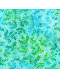 Tkanina bawełniana Branches Lagoon Batik