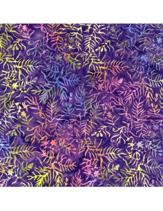 Tkanina bawełniana Grape Dancing Branches Batik