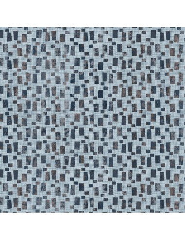 Light Blue Texture Geo cotton fabric