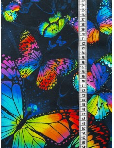 Panel bawełniany Bright Butterfly Magic 2