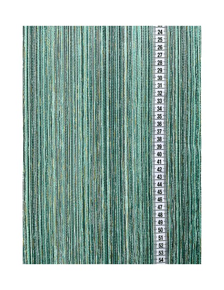 Eucalyptus Stripe Texture Gold Metallic cotton fabric