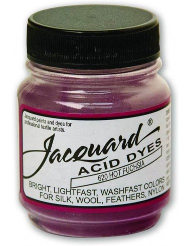 Barwnik do wełny i jedwabiu Acid Dye Hot Fuchsia różowy 620