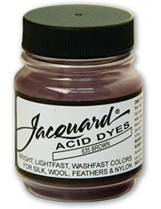 Barwnik do wełny i jedwabiu Acid Dye Brown brązowy 635