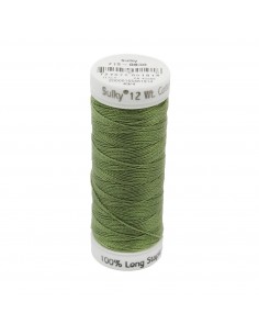 Nici bawełniane do haftu i pikowania 12wt Moss Green 45m...