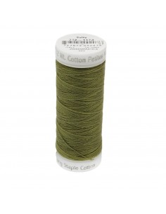 Nici bawełniane do haftu i pikowania 12wt Med Army Green...
