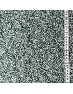 Sage Japanese Small Floral cotton fabric 2