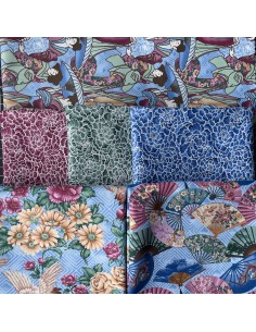 Japanese Fans cotton fabric 2
