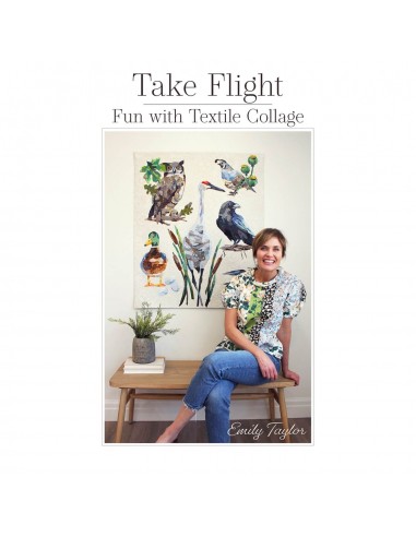Książka Take Flight: Fun with Textile Collage