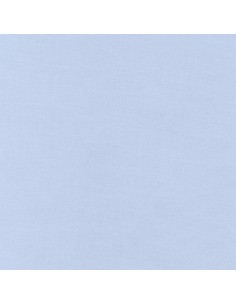 Cotton fabric solid Kona Cloud light blue