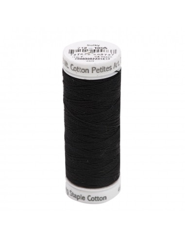 Cotton thread 12wt 45m Black