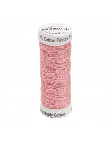 Nici bawełniane do haftu i pikowania 12wt Light Pink 45m różowe