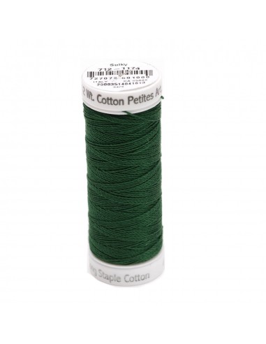 Cotton thread 12wt 45m Dark Pine Green
