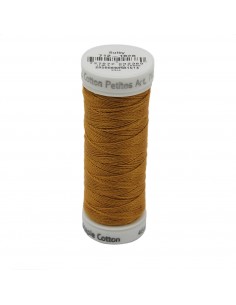 Cotton thread 12wt 45m Galley Gold